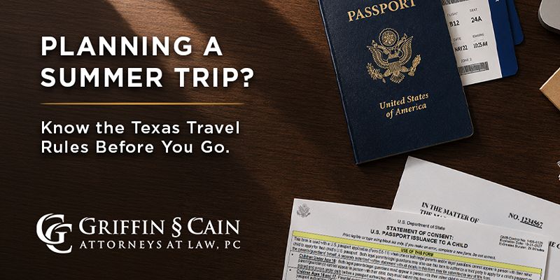 Traveling with Kids Under a Texas Custody Order