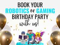 Celebrate Big with a Robotics or Gaming Birthday Party at iCode The Woodlands