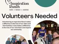 Inspiration Ranch needs YOU... as a volunteer!