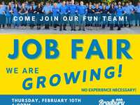 Job Fair on February 10!