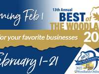 'BEST OF THE WOODLANDS' Voting Starts in One Week