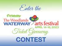 CONTEST - Tickets to Fidelity Investments 2023 The Woodlands Arts Festival