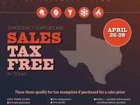Get Ready for Hurricane Season — Sales Tax Holiday on Emergency Supplies This Weekend!