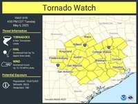 Tornado Watch issued May 6 at 8:13AM CDT until May 6 at 4:00PM