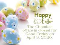 Chamber offices to be closed this Friday