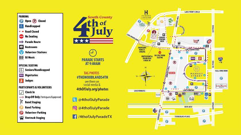 4th of July Parade in The Woodlands