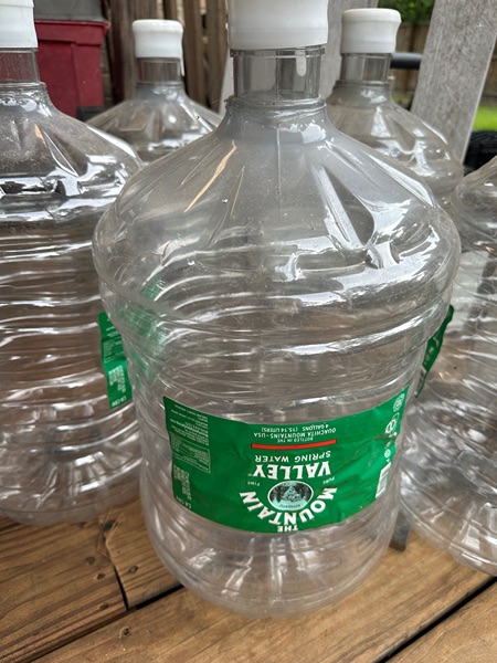 Mountain valley plastic water bottles