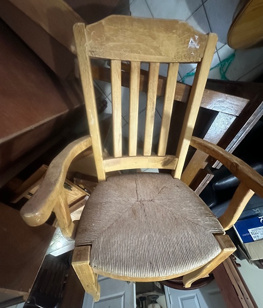 Dining chair rustic farmhouse