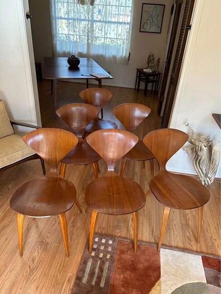 Midcentury modern, dining chairs