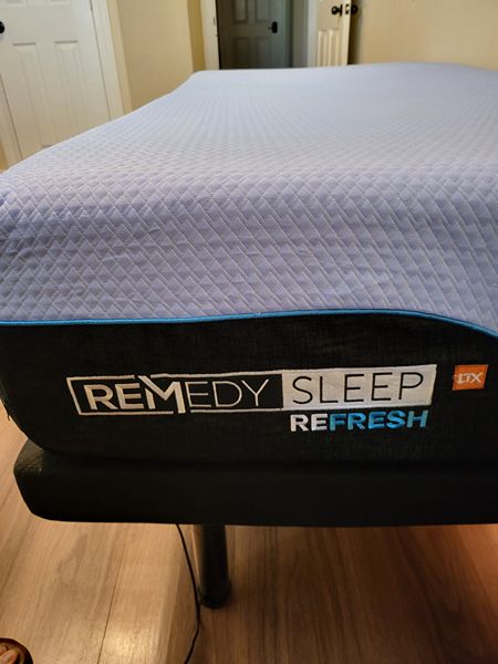 Twin Adjustable Bed with Mattress
