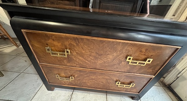 Nightstand chest drawers dresser Asian