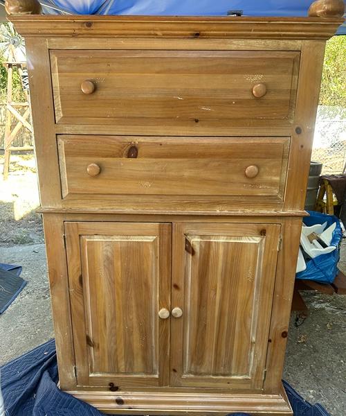 Armoire tv cabinet dresser Broyhill