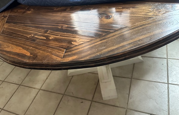 Farmhouse dining table 6 chairs