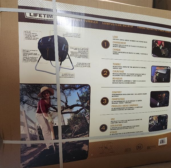 80 gallon compost tumbler