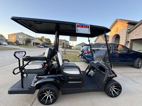 2022 golf cart LED lights, Low Profile Tires