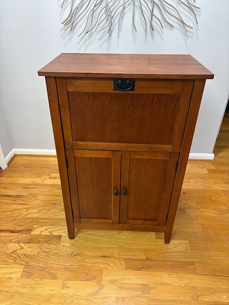 secretary desk, bar cabinet, mission, craftsman