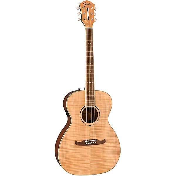 Fender Acoustic/Electric Guitar w/Flame Maple Top