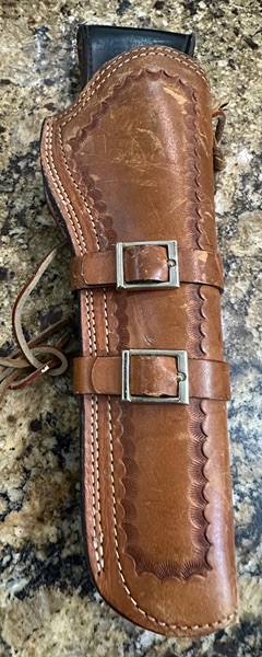 Western leather holster