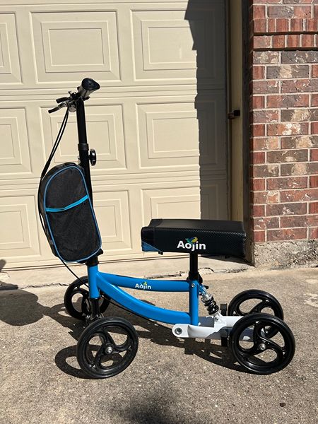 Aojin Knee Scooter for Adults for Foot Injuries