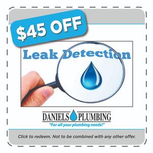 $45 off leak detection