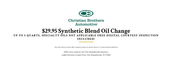 $29.95 Synthetic Blend Oil