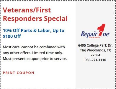 Veterans and First Responders Special