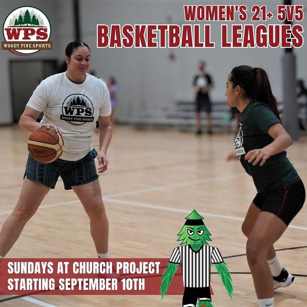 Womens 5v5 Basketball Leagues at Church Project