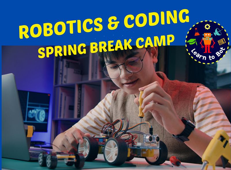 Robotics & Coding Spring Break Camp - Foundation - Afternoon - 5 day - Vimarsana News