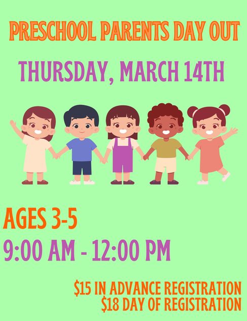Preschool Parent's Day Out - Vimarsana News