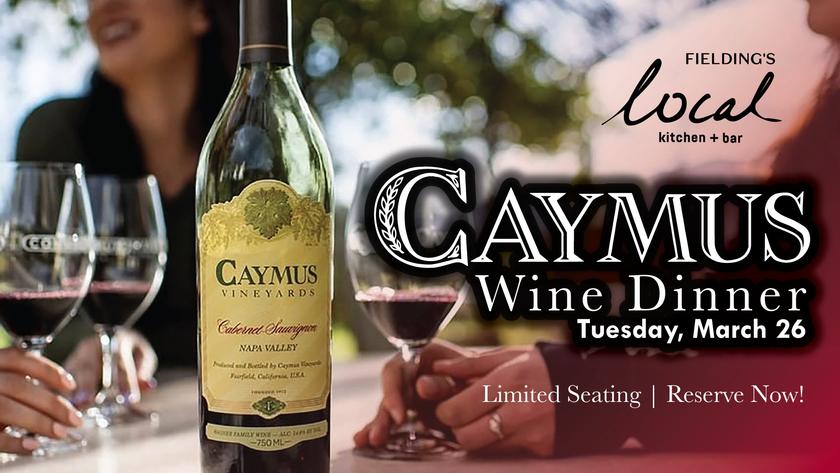 Caymus Wine Dinner - Vimarsana News