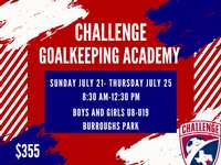 Challenge Goalkeeping Academy - Summer Camp