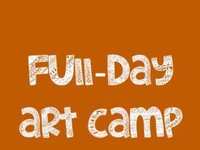 Summer Art Camp - Full Day Art Camp - 2 Days Only - Ages 5 - 7