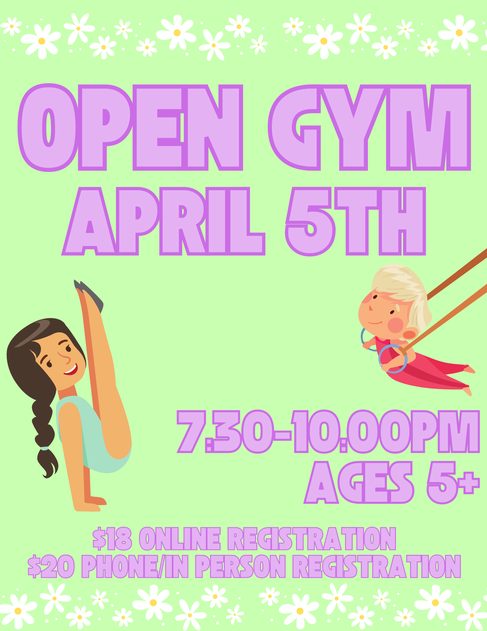 Open Gym - Fri April 05, 2024 - The Woodlands Texas Events Calendar on Woodlands Online - Vimarsana News