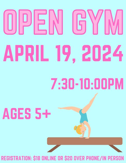 Open Gym - Fri April 19, 2024 - The Woodlands Texas Events Calendar on Woodlands Online - Vimarsana News