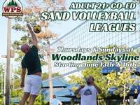 Sand Volleyball Leagues at Woodlands Skyline