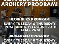 Summer Archery Program - Ages 8 - 18