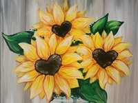 Ages 12 + In Love with Sunflowers