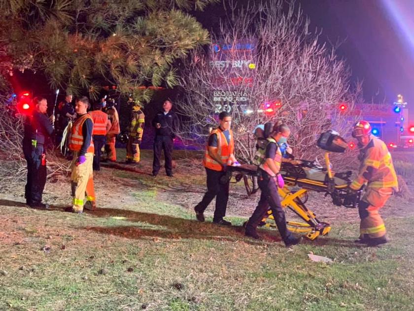 The Woodlands Fire Department respond to one vehicle collision at I-45 ...