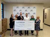 Donation from Waterway Wealth Management to Meals On Wheels Montgomery County