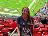 Inspiration Ranch Volunteer Recognized by Houston Texans