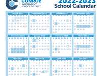 Conroe ISD Trustees Approve 22-23 School Calendar