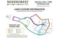 Avoid travel delays on May 7, 2022, during Woodforest Bank TRI