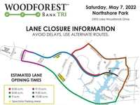 2022 Woodforest Bank Triathlon Traffic Alet