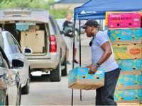 Northwest Assistance Ministries Serves Nearly 600 Families at Food Give-Away
