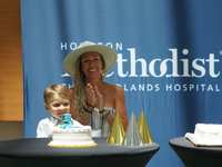 1st baby born at Houston Methodist Hospital The Woodlands gets a special 5th birthday celebration