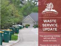 Solid Waste Services Not Impacted by Holiday Weekend