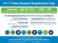 2022-2023 CISD New Student Registration Day