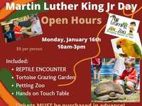 The Learning Zoo announces special MLK Day holiday hours