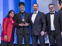 The Woodlands College Park High School Siddhu Pachipala Named a Top Winner in Regeneron Science Talent Search