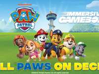 Paramount Global and Immersive Gamebox team up to bring life-sized PAW Patrol® game to fans